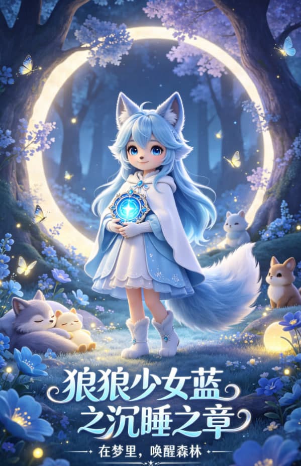 狼狼少女蓝之沉睡之章海报