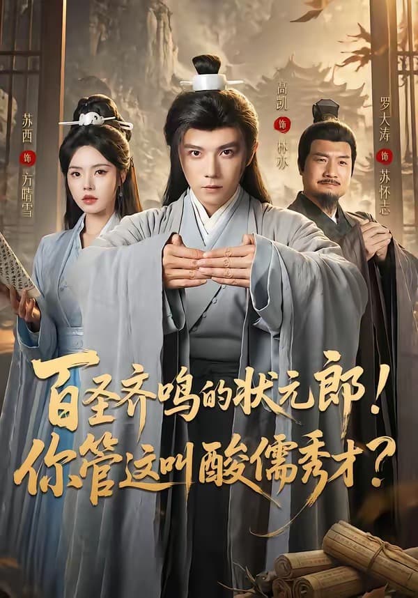 百圣齐鸣的状元郎！你管这叫酸儒秀才海报