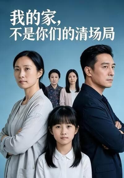 我的家，不是你们的清场局海报